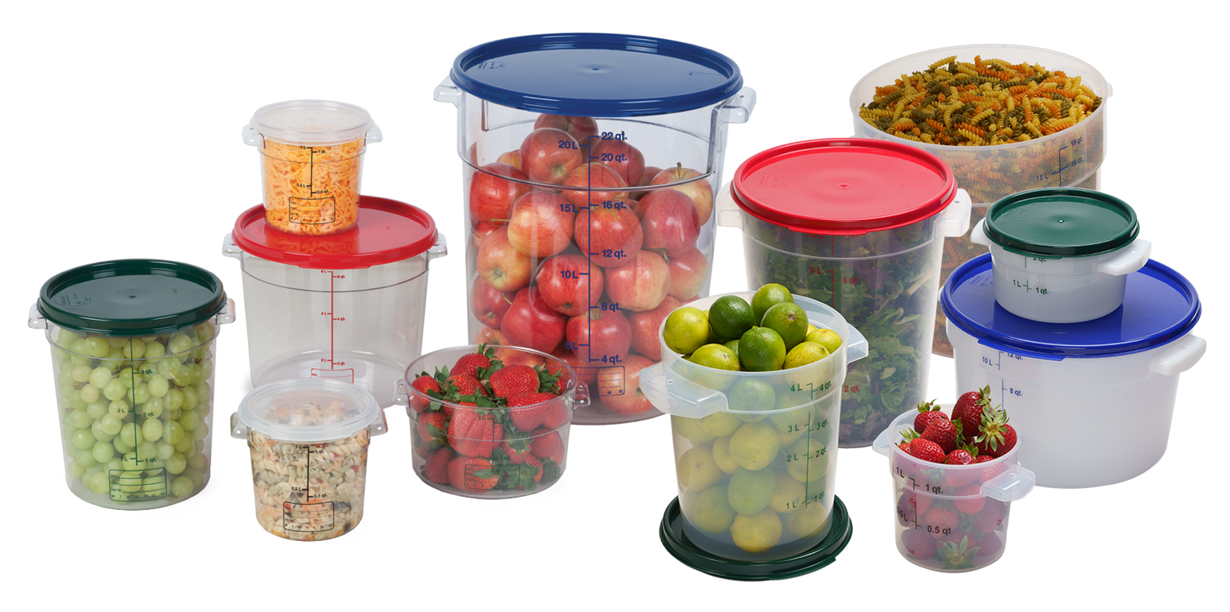 StorPlus™ Round Food Storage Containers